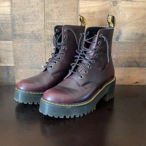 Doc Martin “ Shriver HI “ Burgendy